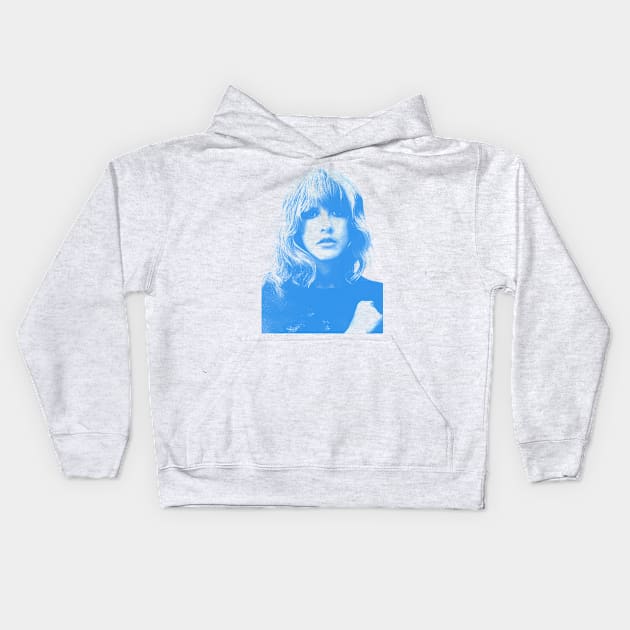 stevie nicks silhouette Kids Hoodie by BukaGaPakeLibur